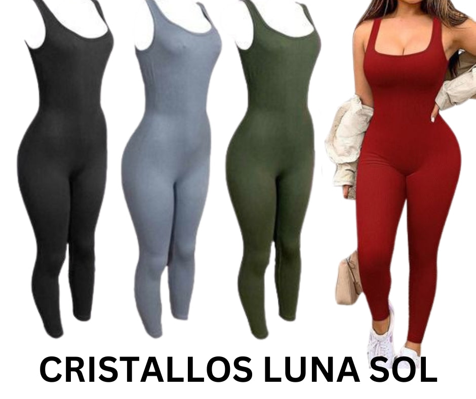 Seamless Ribbed Jumpsuit