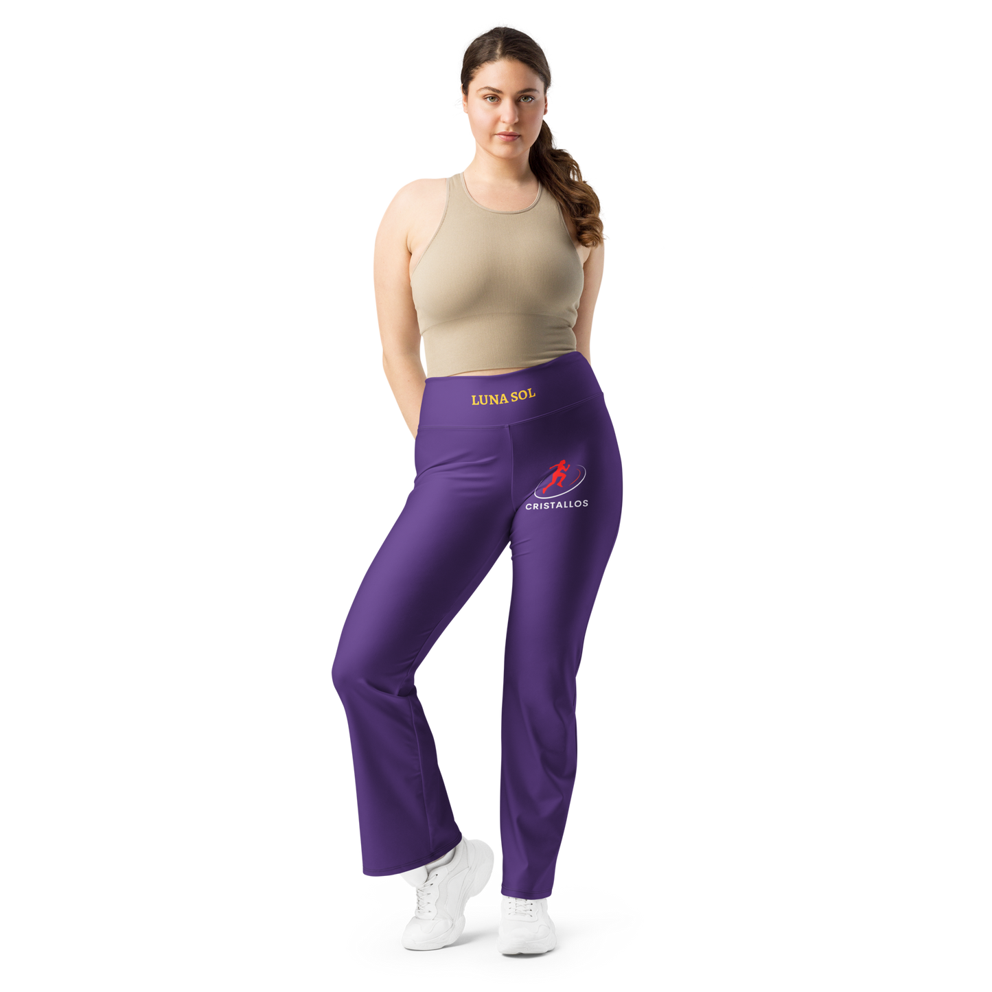 Cristallos- Flare leggings