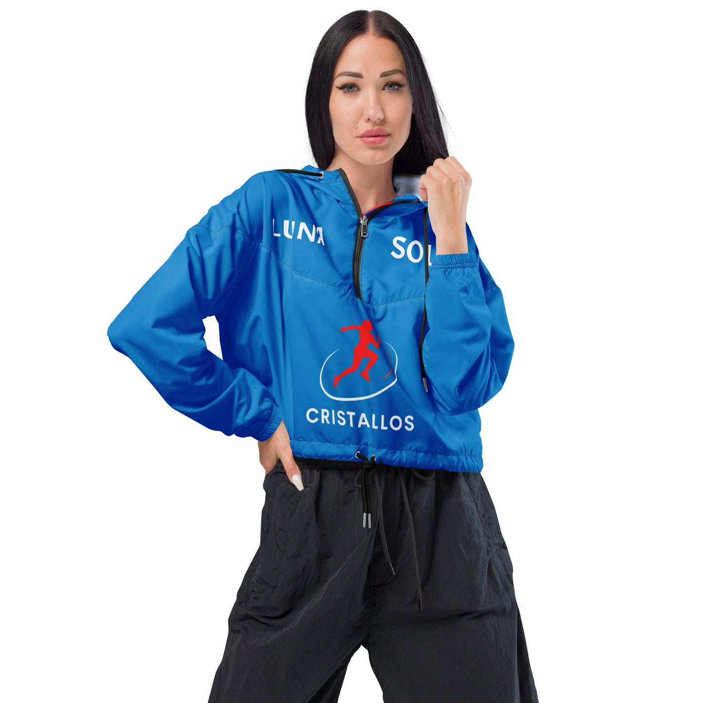 Cristallos- Women’s cropped windbreaker