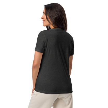 Cristallos- Women’s relaxed v-neck t-shirt