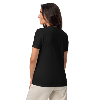 Cristallos- Women’s relaxed v-neck t-shirt